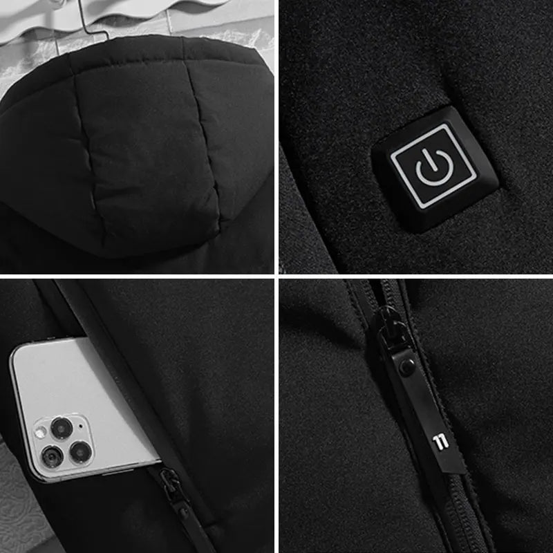 Parka Chauffante à Capuche