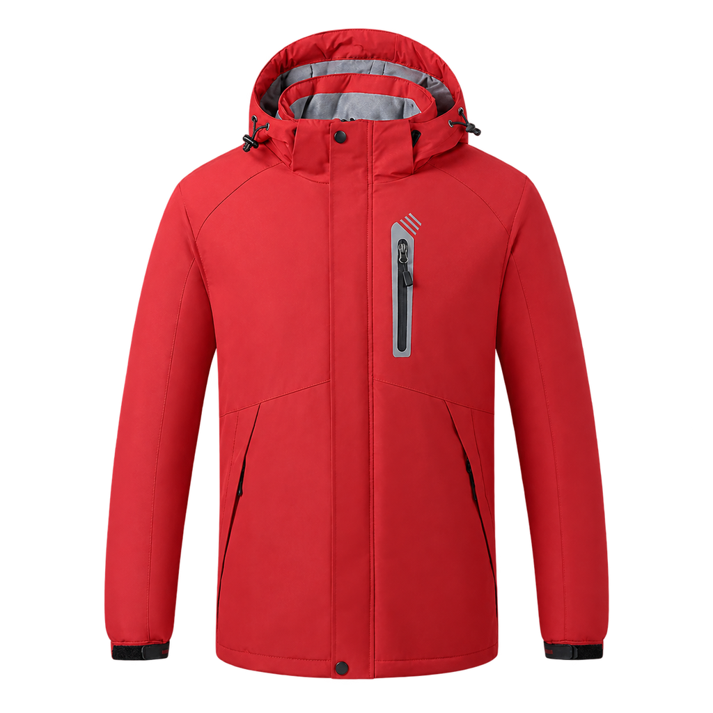 Veste Chauffante à Capuche Amovible