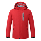 Veste Chauffante à Capuche Amovible