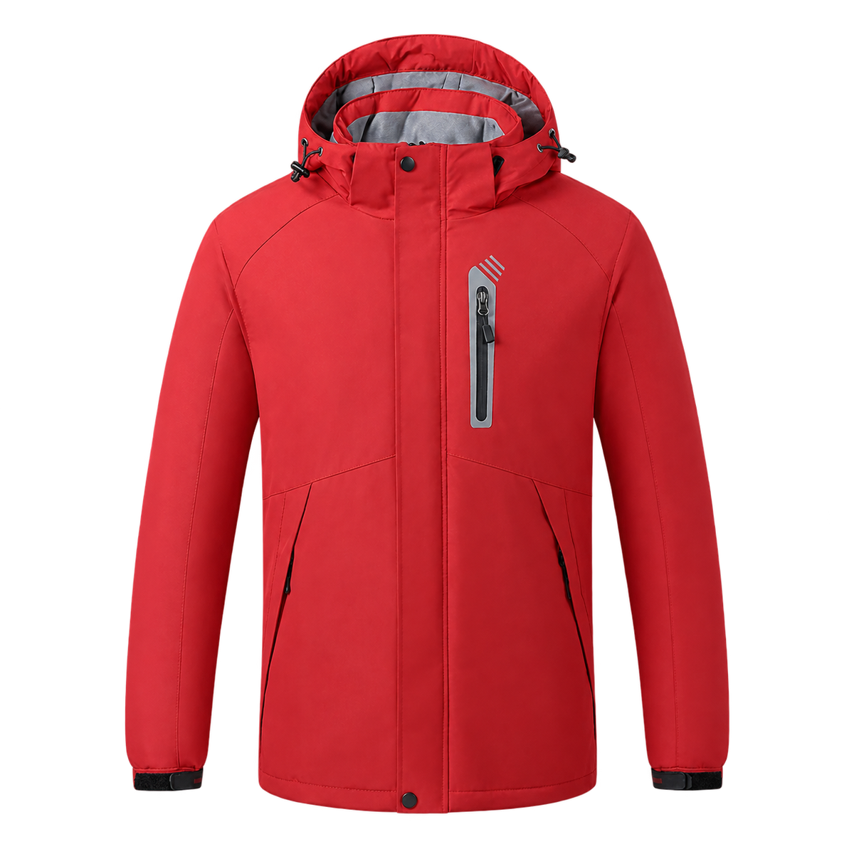 Veste Chauffante à Capuche Amovible