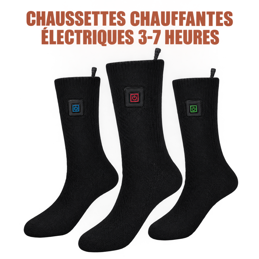 Chaussettes chauffantes Noires