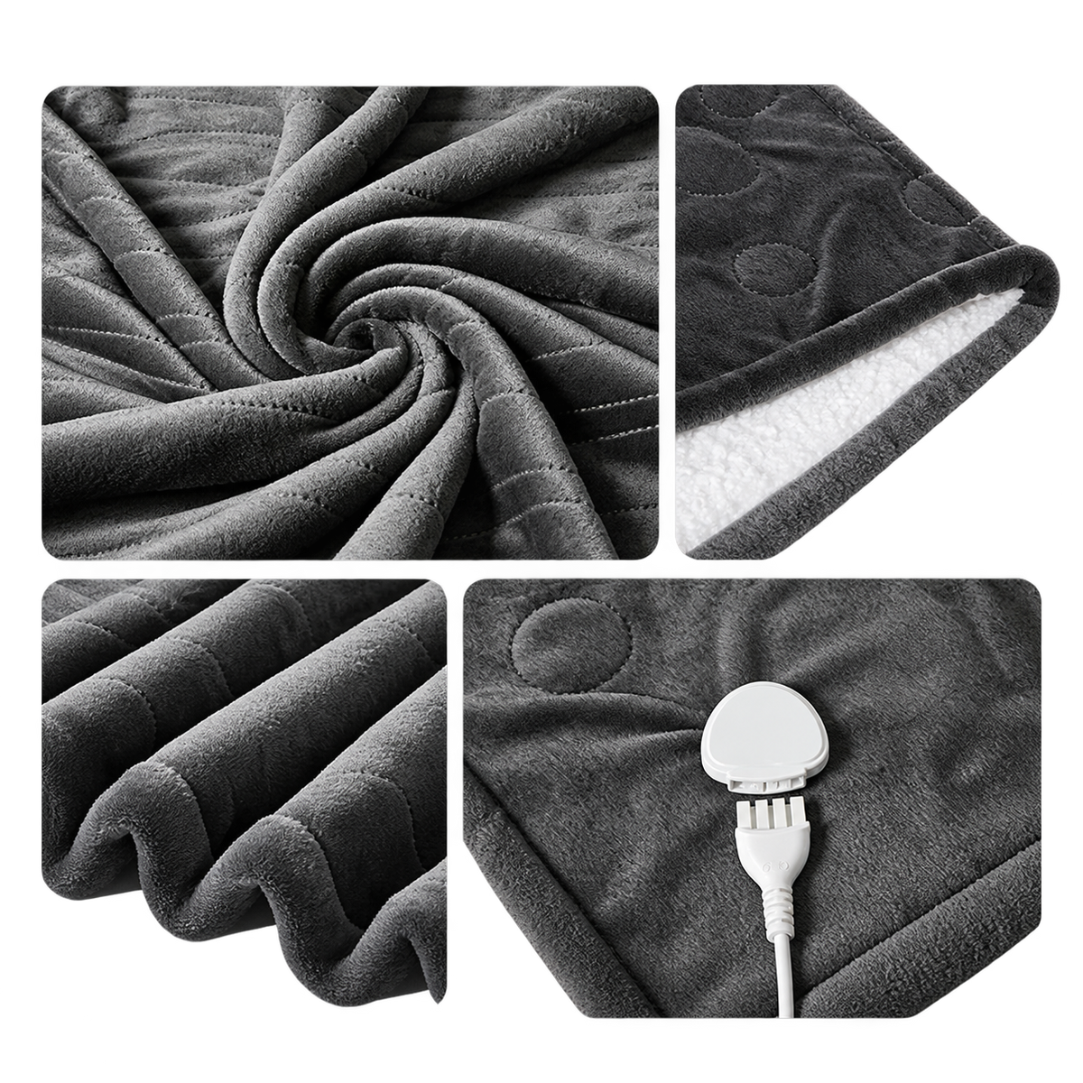 Couverture Chauffante Flanelle